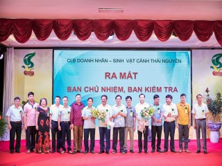Ra mắt CLB Doanh nhân Sinh Vật Cảnh tỉnh Thái Nguyên